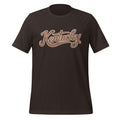 Kentucky T-Shirt | Vintage Wood Texture Script | Classic - Bluegrass Elite Apparel LLC
