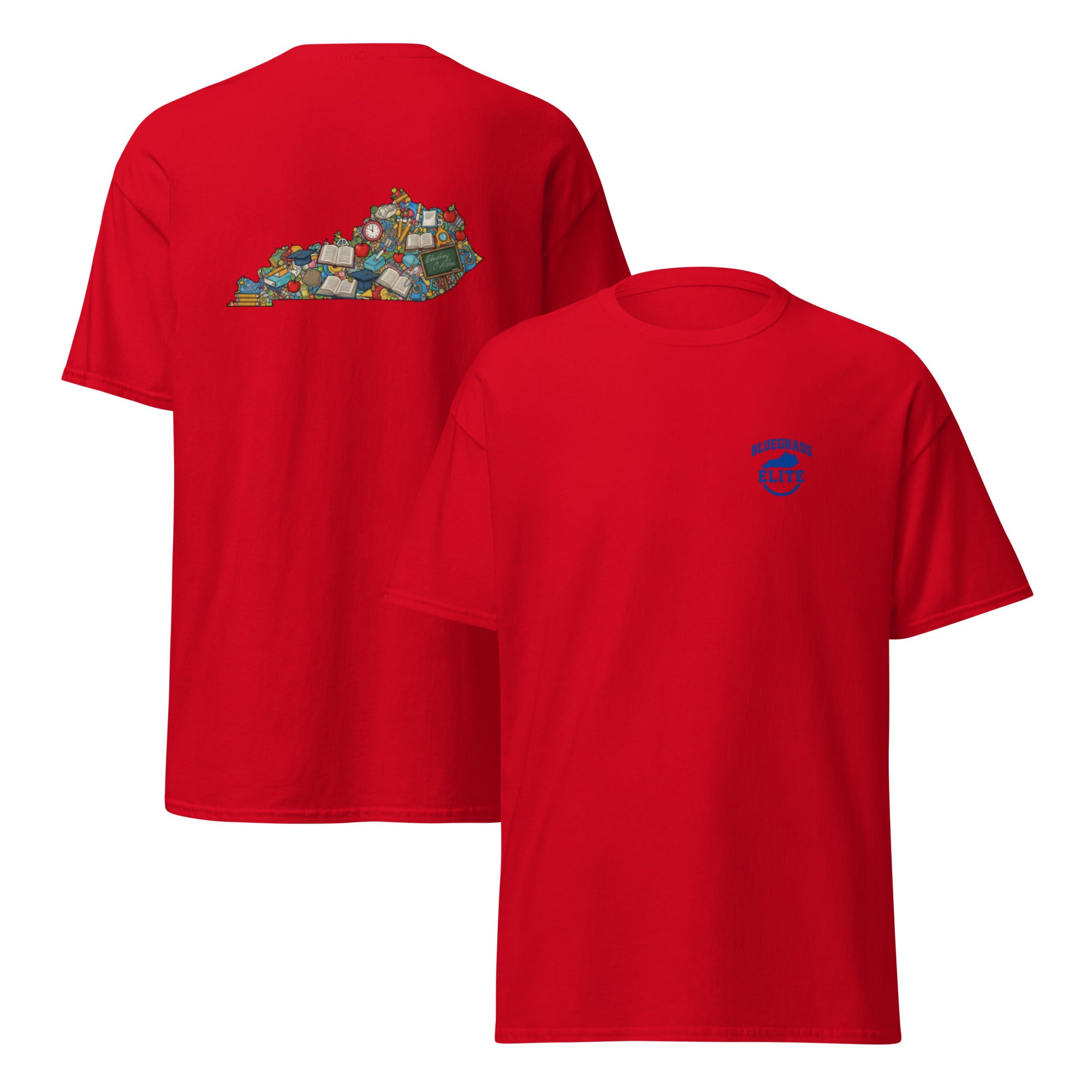 Kentucky Teachers' Classic Tee – Educators. Leaders. Bluegrass Proud. - Bluegrass Elite Apparel LLC