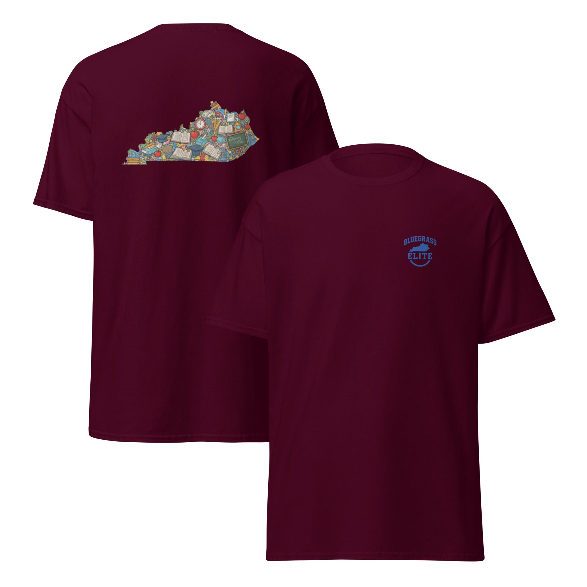 Kentucky Teachers' Classic Tee – Educators. Leaders. Bluegrass Proud. - Bluegrass Elite Apparel LLC