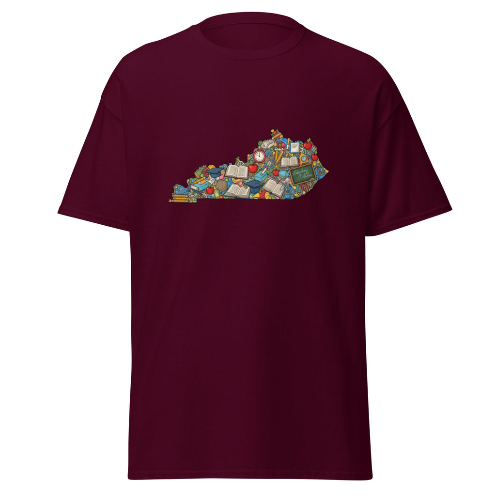 Kentucky Teachers’ Tee – “It’s Not Just a Job, It’s a Passion” | Education Pride T-Shirt (Basic) - Bluegrass Elite Apparel LLC