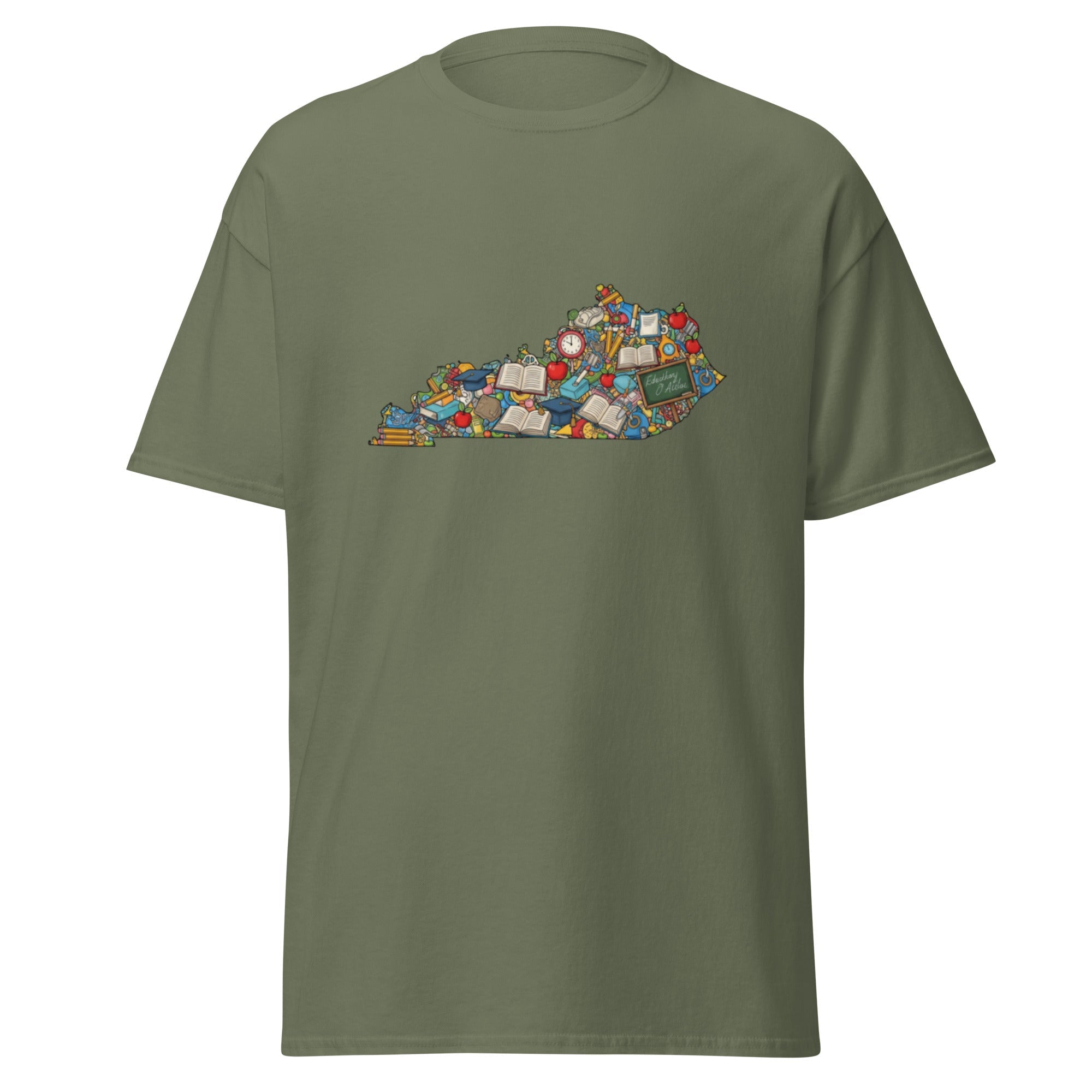 Kentucky Teachers’ Tee – “It’s Not Just a Job, It’s a Passion” | Education Pride T-Shirt (Basic) - Bluegrass Elite Apparel LLC