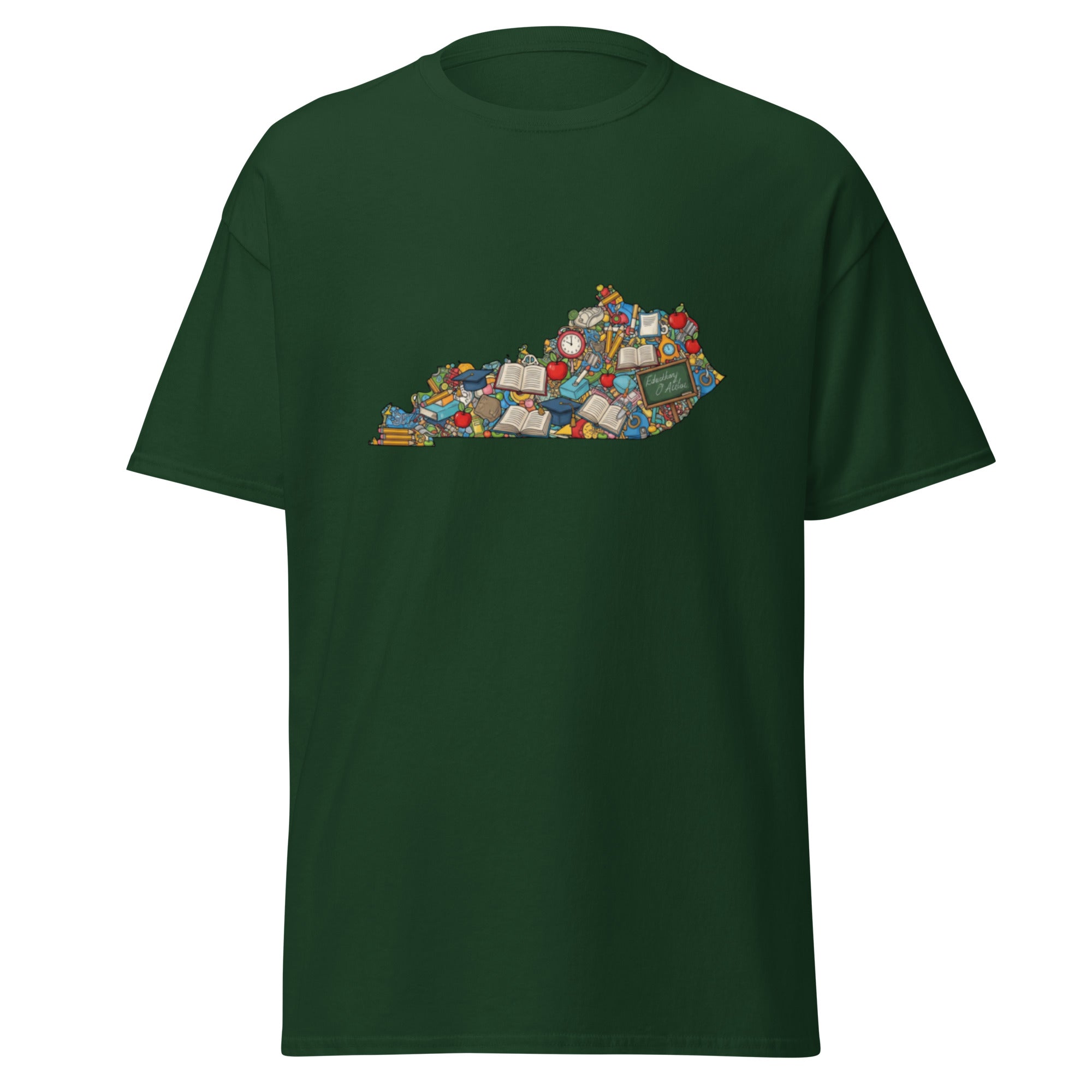 Kentucky Teachers’ Tee – “It’s Not Just a Job, It’s a Passion” | Education Pride T-Shirt (Basic) - Bluegrass Elite Apparel LLC