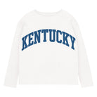 Kentucky Text Women's Sweater | Chic Straight Bottom Knit - Bluegrass Elite Apparel LLC