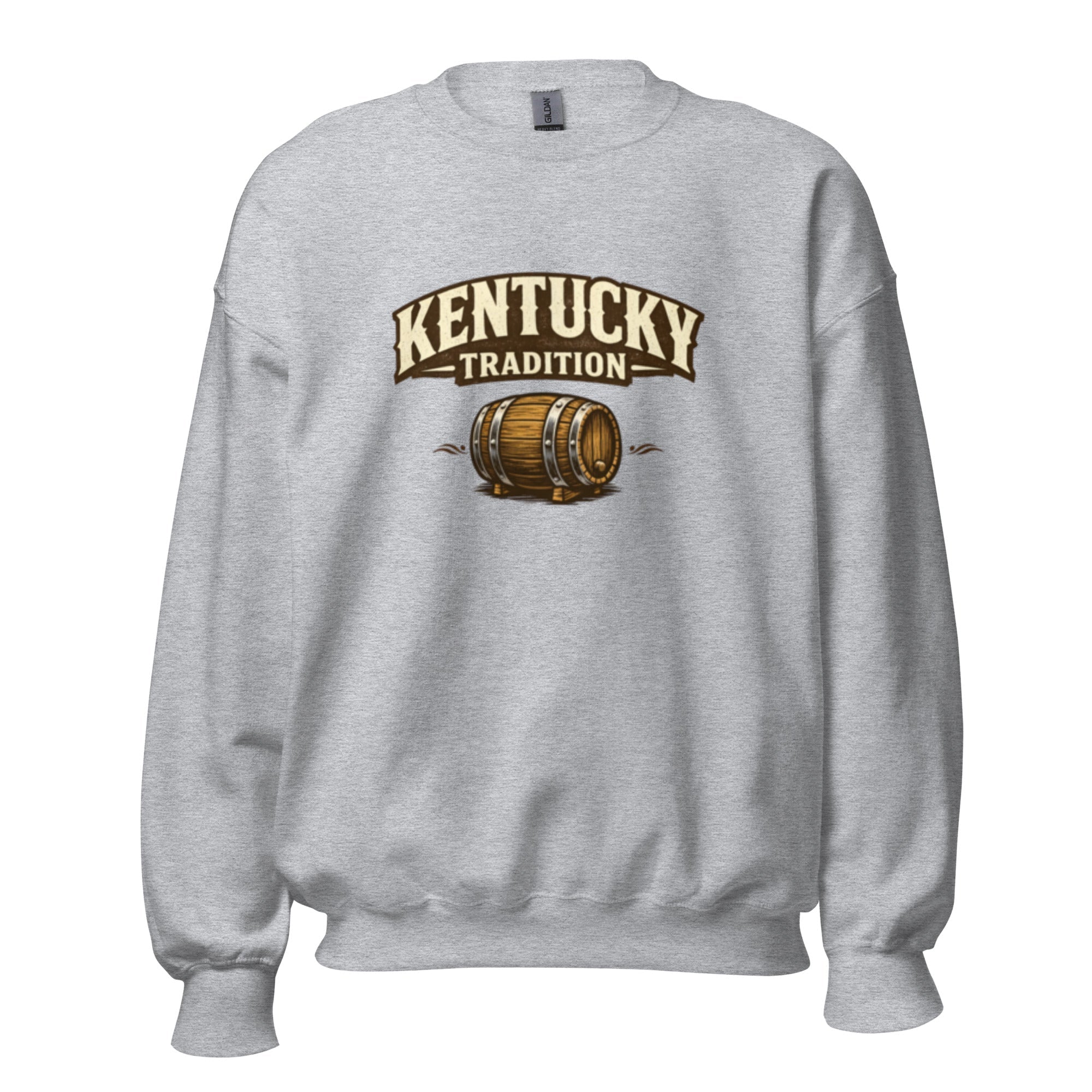 Kentucky Tradition Sweatshirt | Bourbon Barrel Design - Bluegrass Elite Apparel LLC