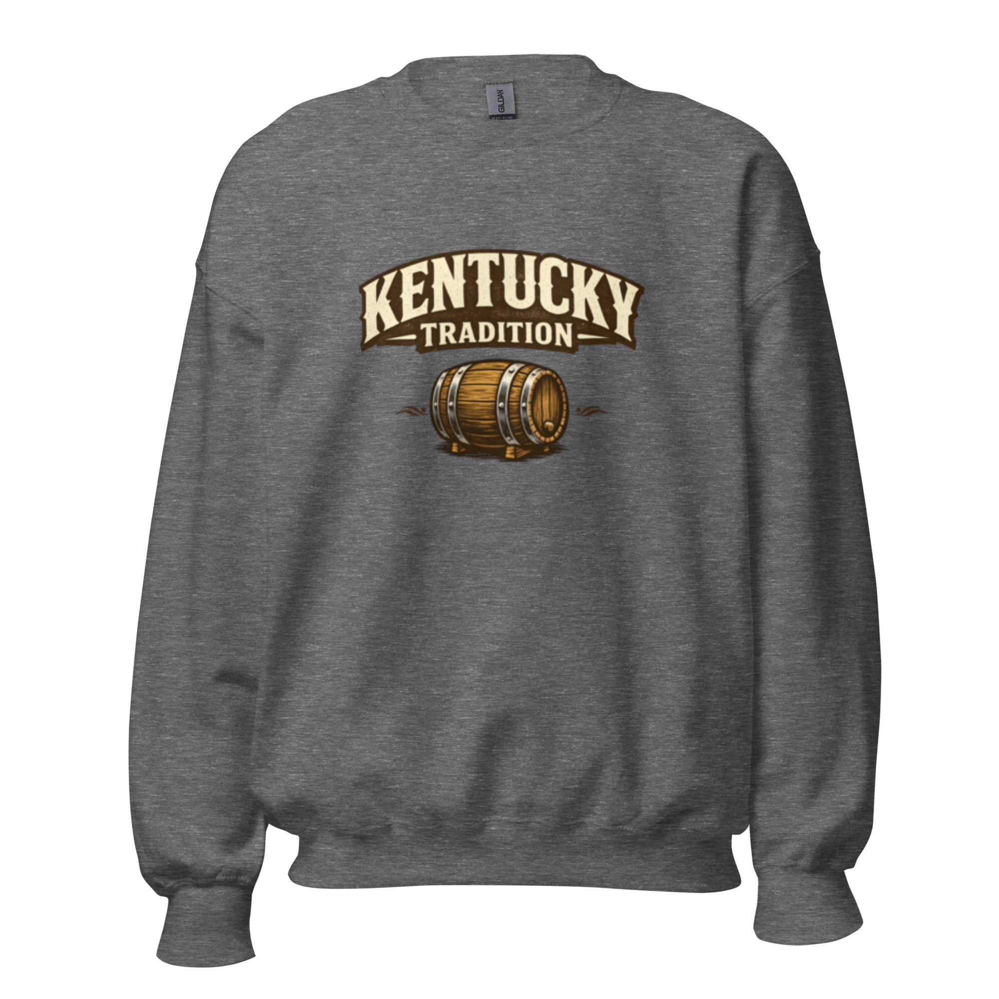 Kentucky Tradition Sweatshirt | Bourbon Barrel Design - Bluegrass Elite Apparel LLC
