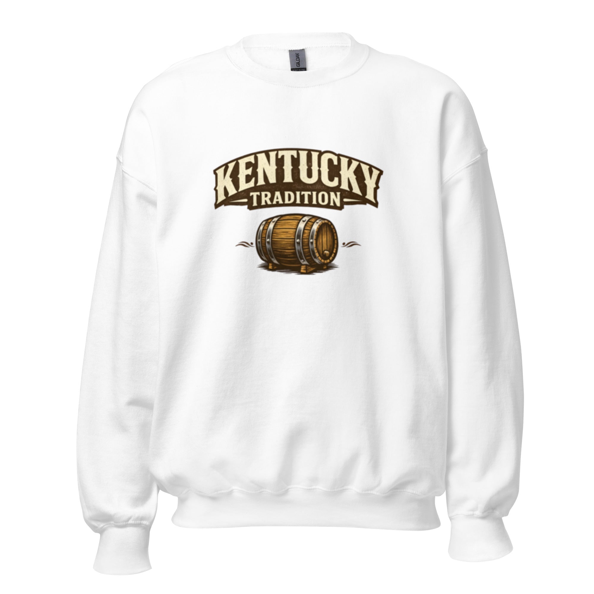 Kentucky Tradition Sweatshirt | Bourbon Barrel Design - Bluegrass Elite Apparel LLC