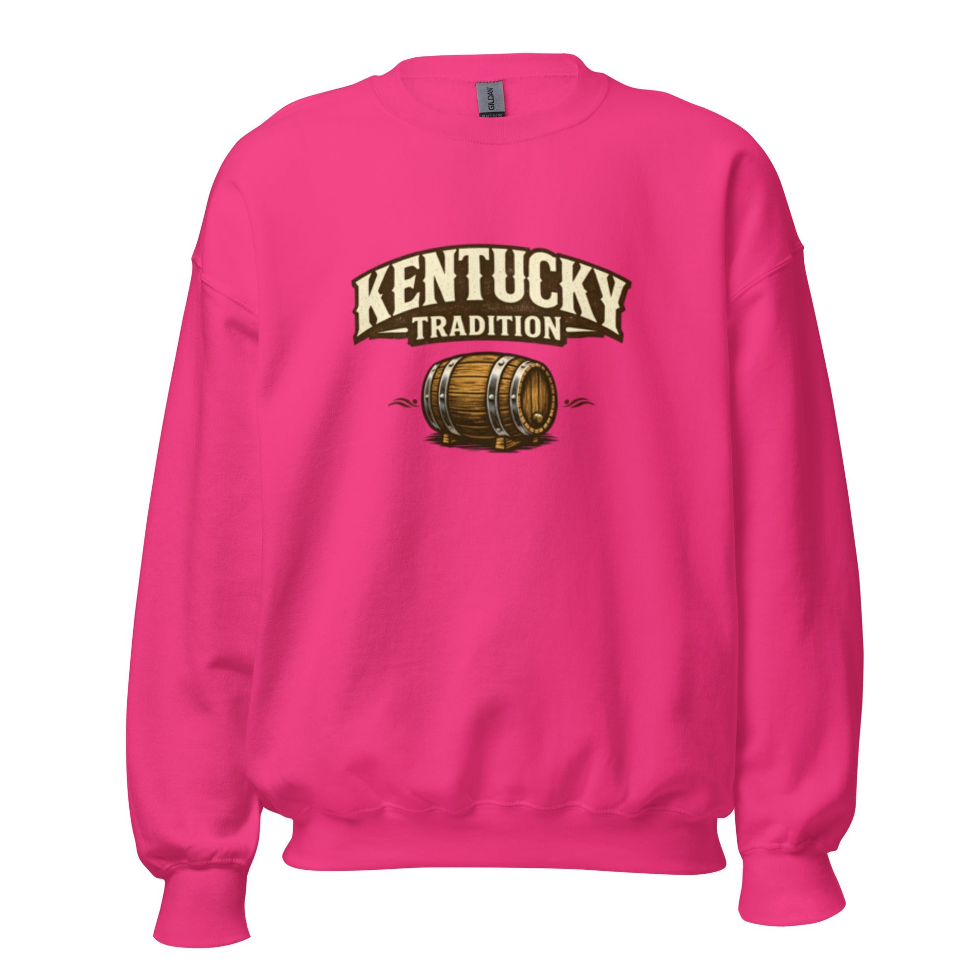 Kentucky Tradition Sweatshirt | Bourbon Barrel Design - Bluegrass Elite Apparel LLC