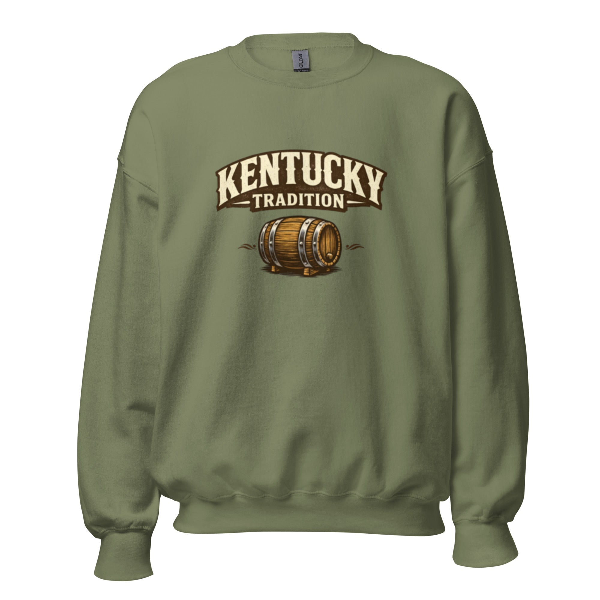 Kentucky Tradition Sweatshirt | Bourbon Barrel Design - Bluegrass Elite Apparel LLC