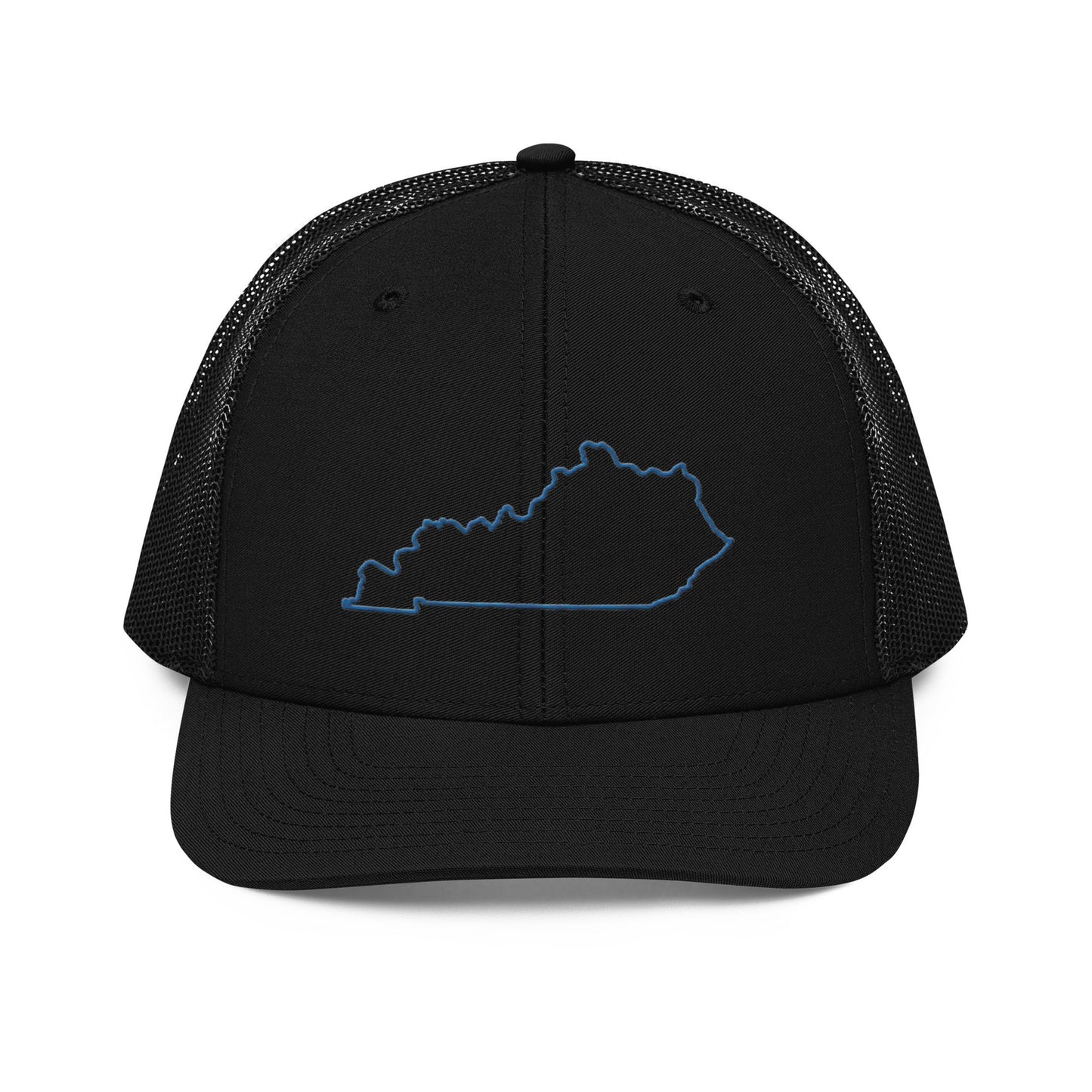 Kentucky Trucker Cap | Minimalist State Outline | Mesh Back - Bluegrass Elite Apparel LLC