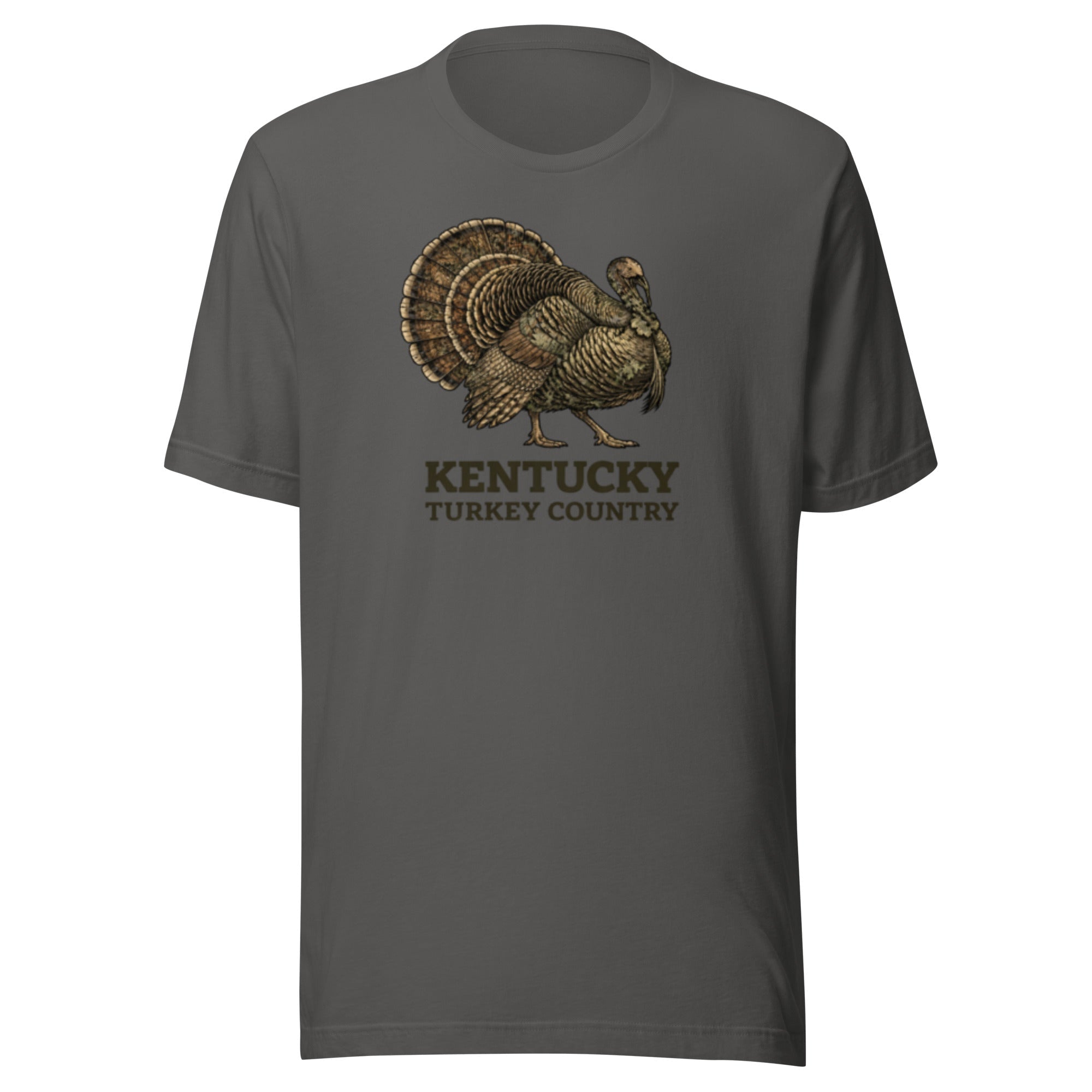 Kentucky Turkey Country Tee | Woodland Heritage Graphic | Classic Airlume - Bluegrass Elite Apparel LLC
