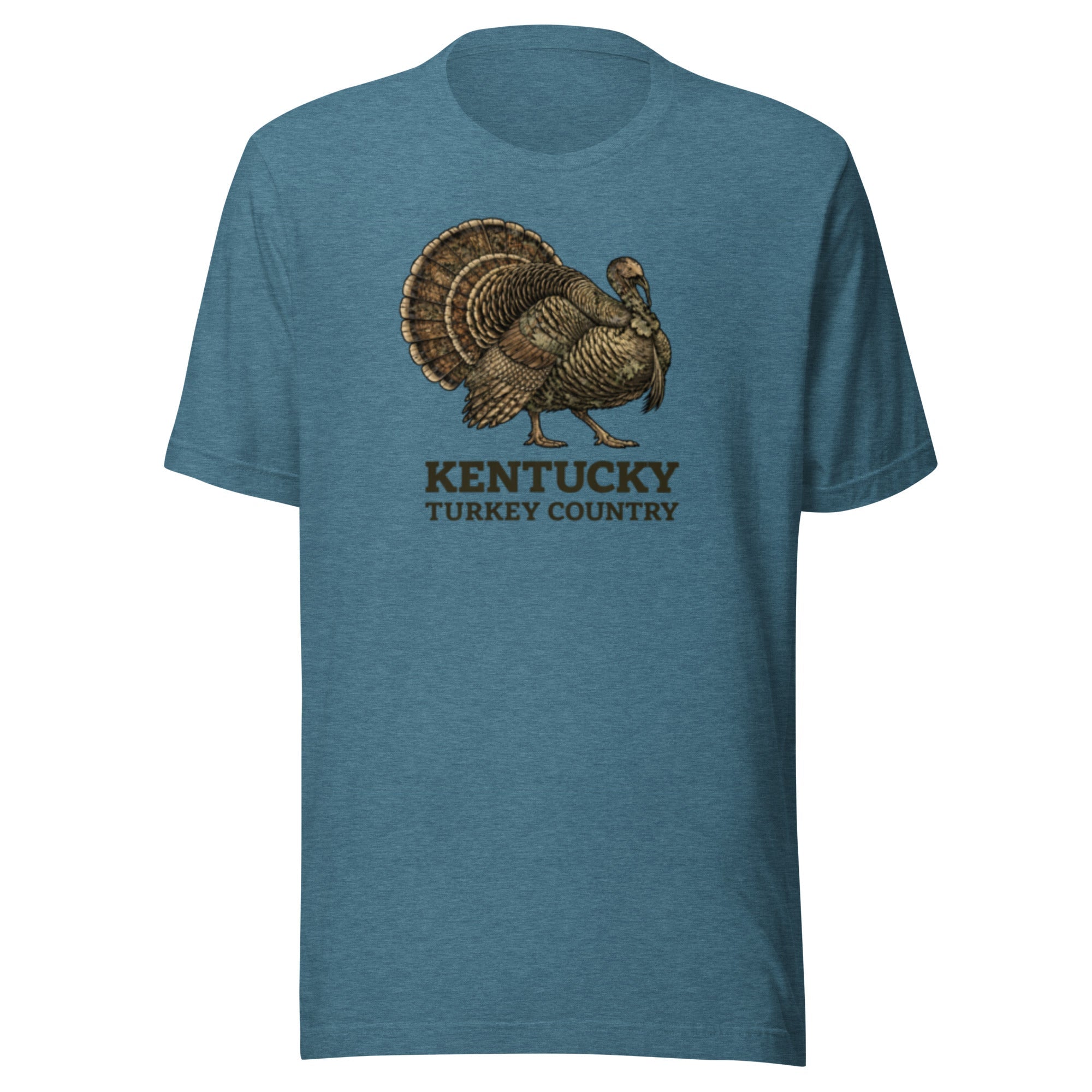 Kentucky Turkey Country Tee | Woodland Heritage Graphic | Classic Airlume - Bluegrass Elite Apparel LLC