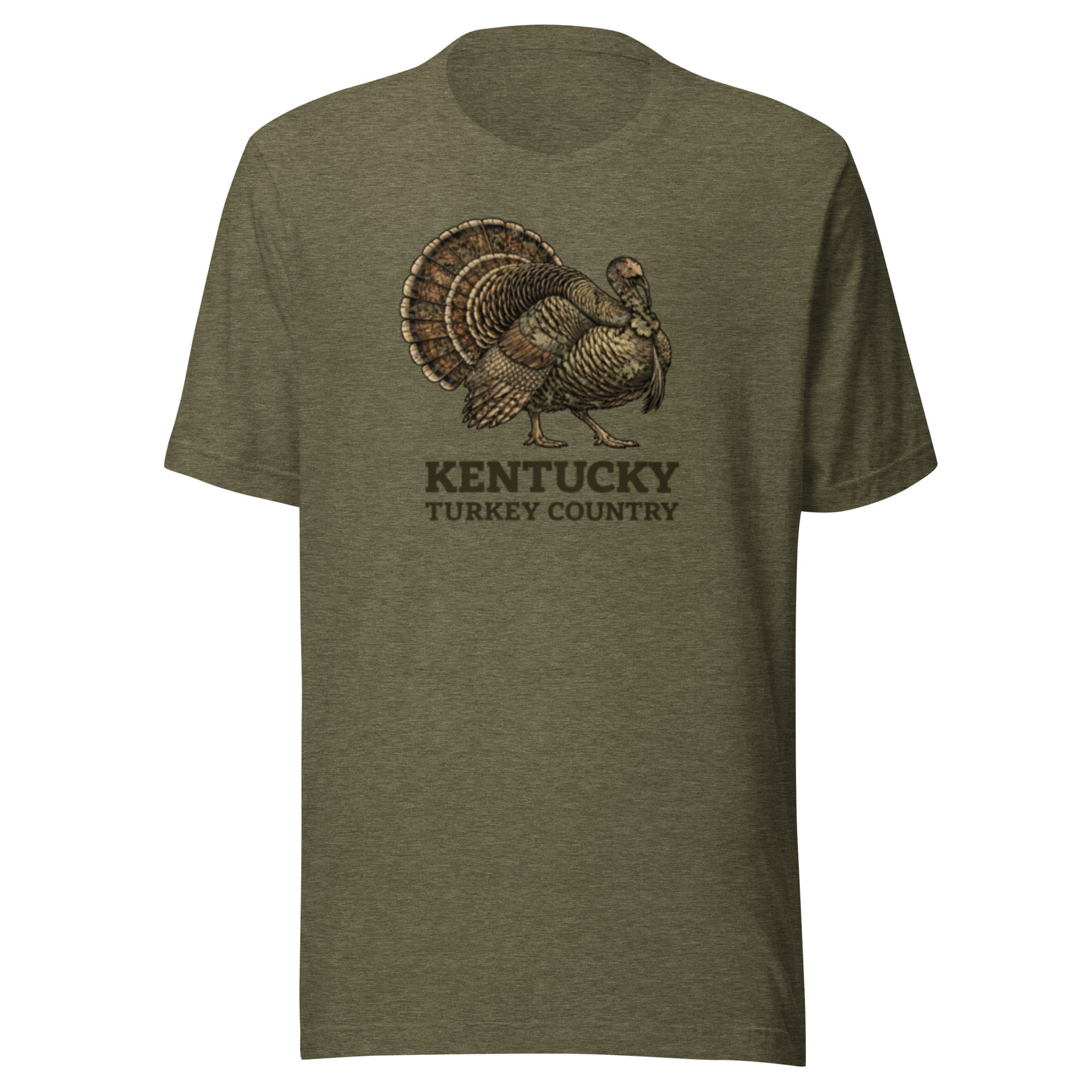 Kentucky Turkey Country Tee | Woodland Heritage Graphic | Classic Airlume - Bluegrass Elite Apparel LLC