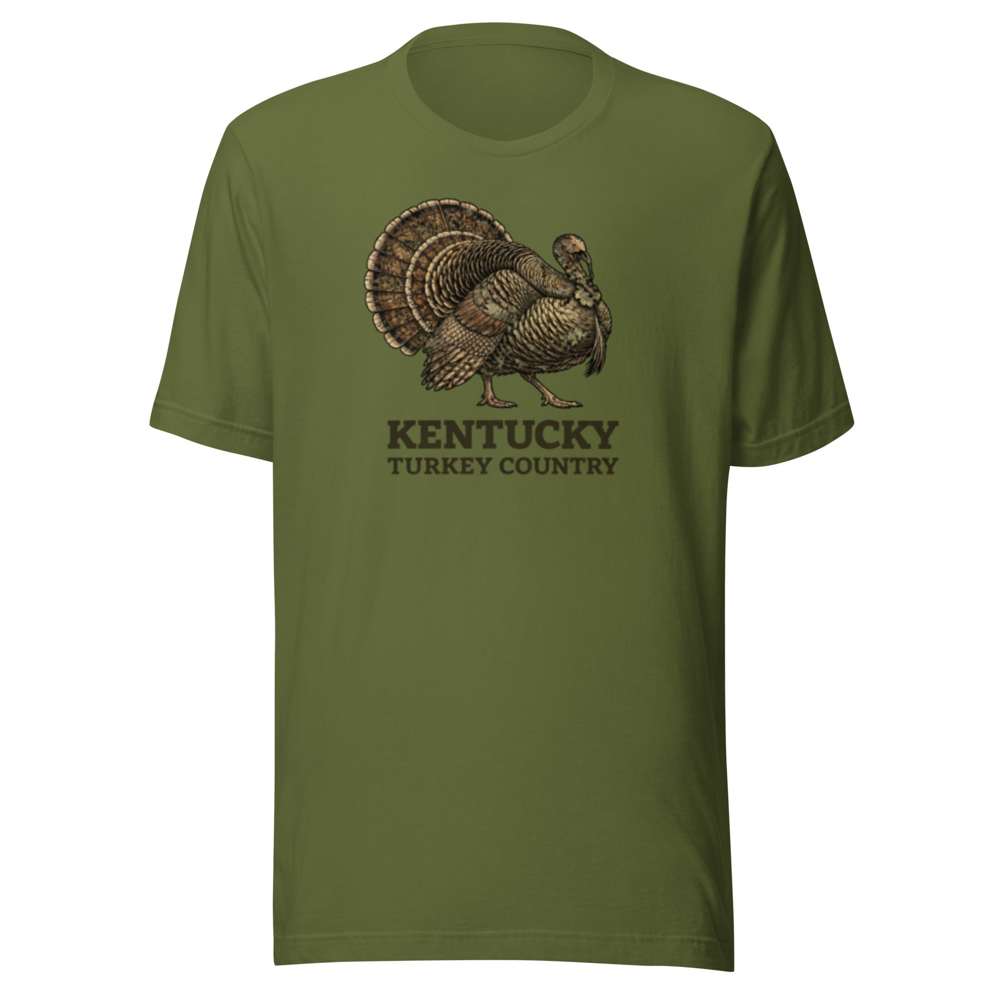 Kentucky Turkey Country Tee | Woodland Heritage Graphic | Classic Airlume - Bluegrass Elite Apparel LLC