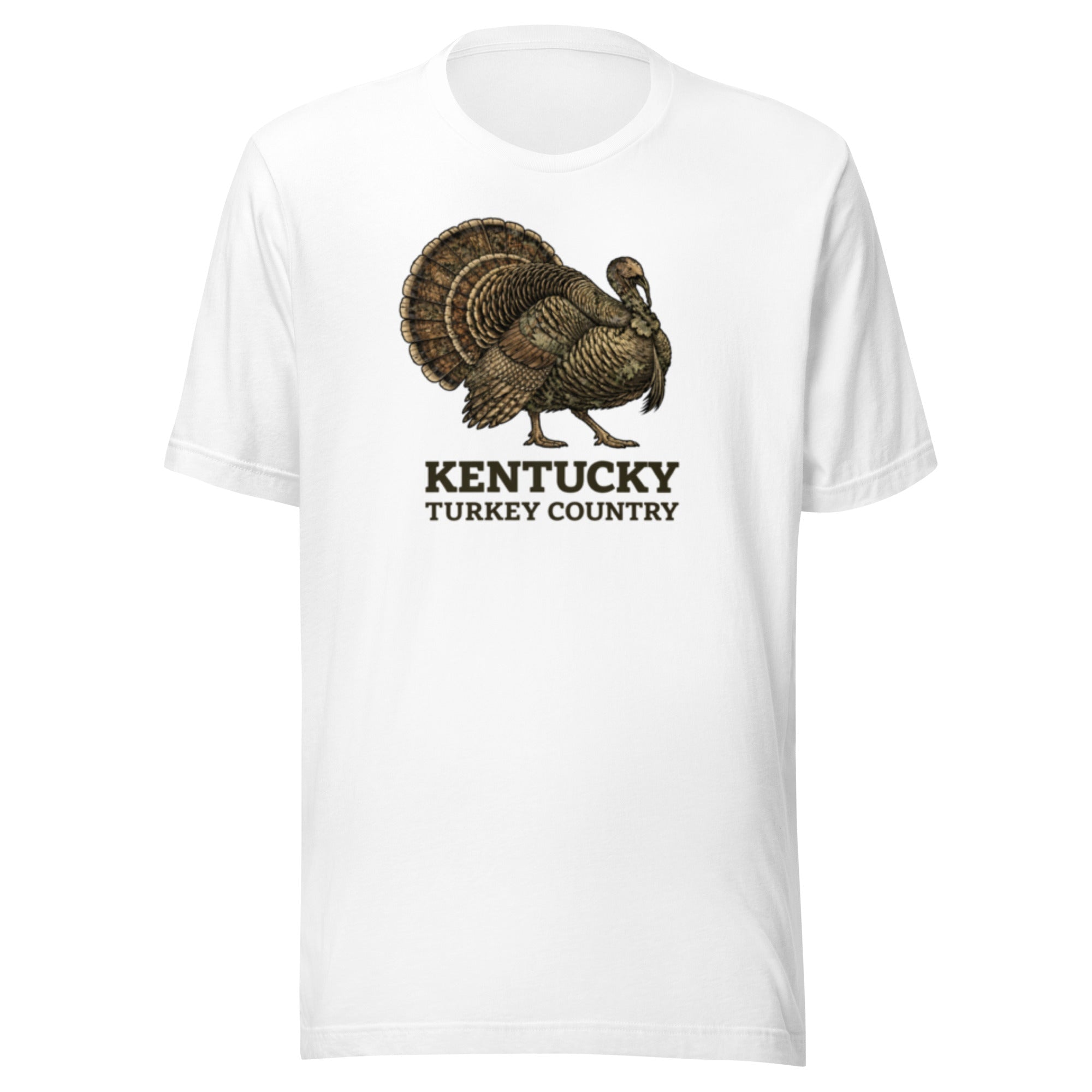 Kentucky Turkey Country Tee | Woodland Heritage Graphic | Classic Airlume - Bluegrass Elite Apparel LLC