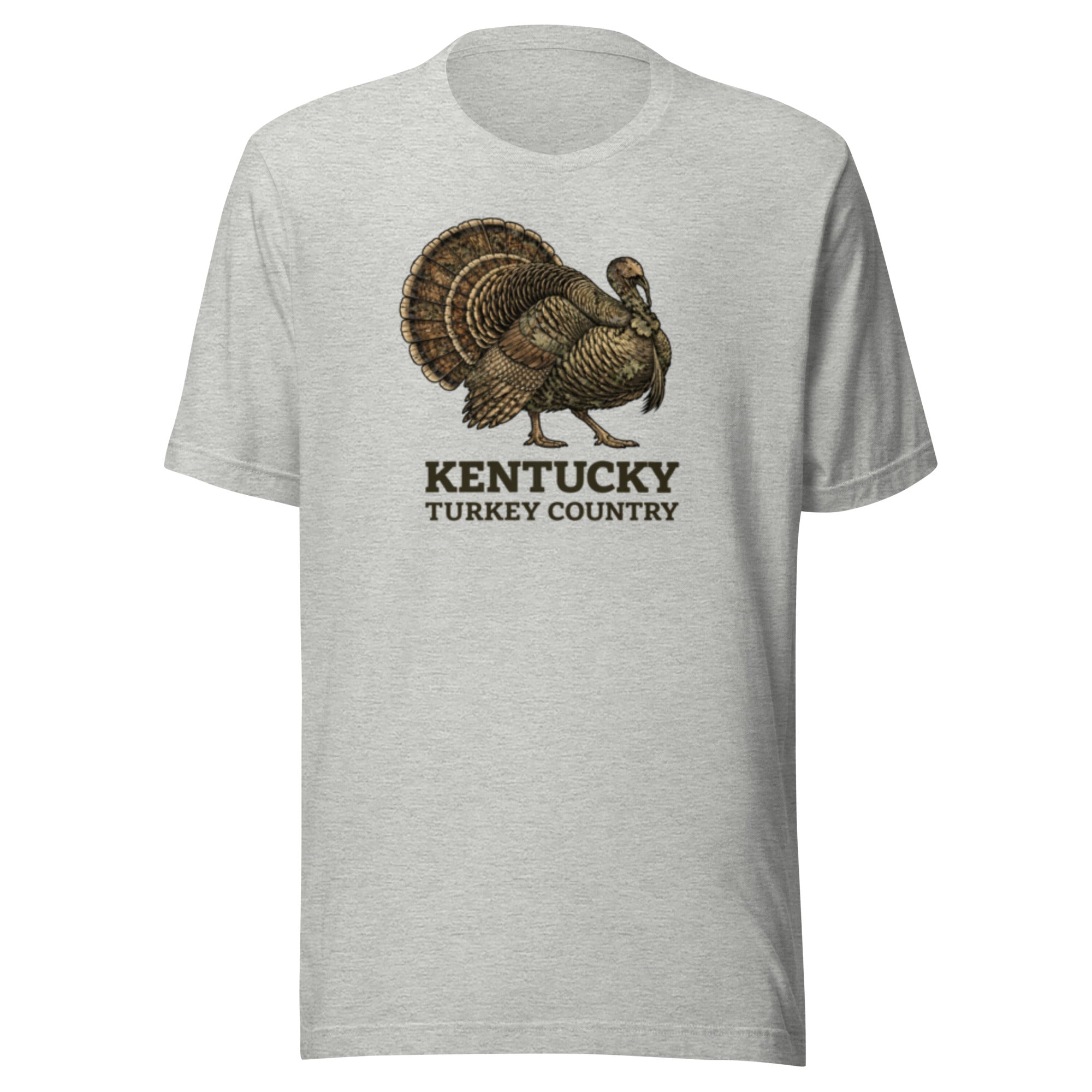 Kentucky Turkey Country Tee | Woodland Heritage Graphic | Classic Airlume - Bluegrass Elite Apparel LLC