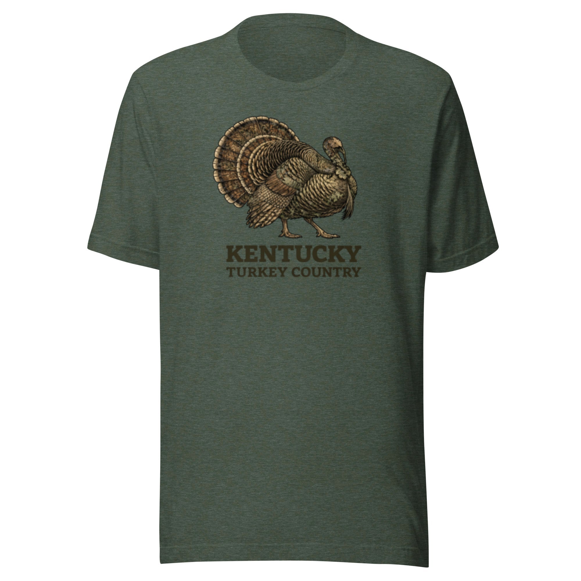 Kentucky Turkey Country Tee | Woodland Heritage Graphic | Classic Airlume - Bluegrass Elite Apparel LLC