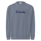 Kentucky Unisex Garment - Dyed Sweatshirt | Vintage Soft Heavyweight Fleece - Bluegrass Elite Apparel LLC