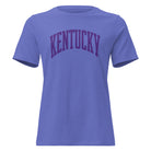 Kentucky Varsity Script Women’s Relaxed Tee - Bluegrass Elite Apparel LLC