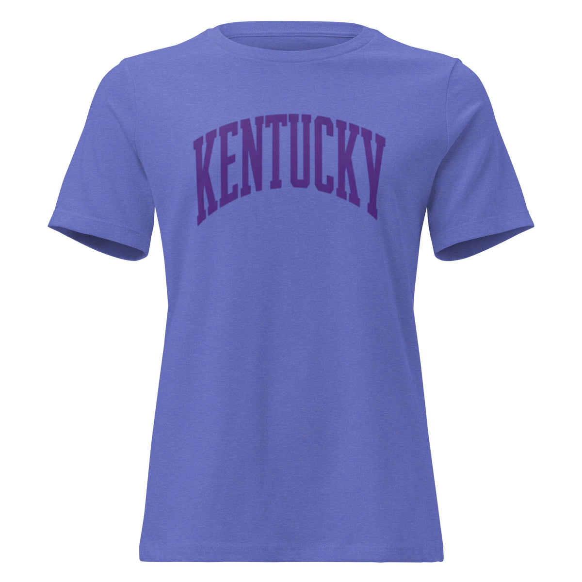 Kentucky Varsity Script Women’s Relaxed Tee - Bluegrass Elite Apparel LLC