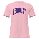 Kentucky Varsity Script Women’s Relaxed Tee - Bluegrass Elite Apparel LLC