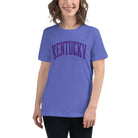Kentucky Varsity Script Women’s Relaxed Tee - Bluegrass Elite Apparel LLC
