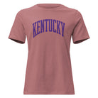 Kentucky Varsity Script Women’s Relaxed Tee - Bluegrass Elite Apparel LLC