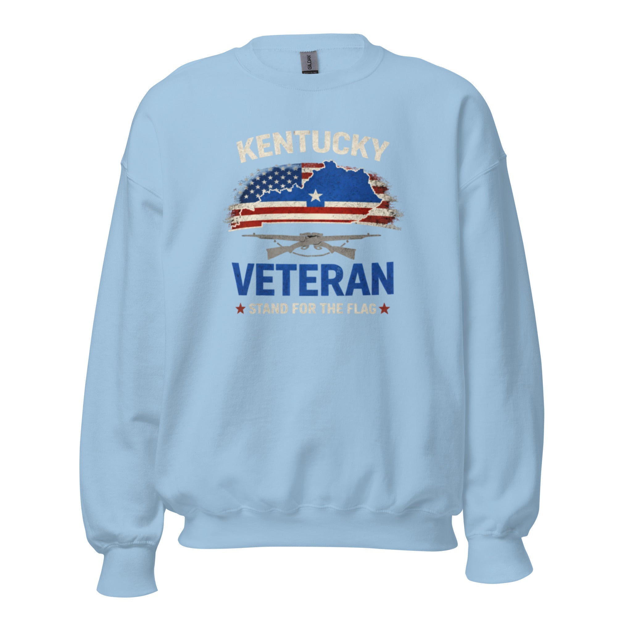 Kentucky Veteran Stand for the Flag Sweatshirt | Patriotic Warmth - Bluegrass Elite Apparel LLC