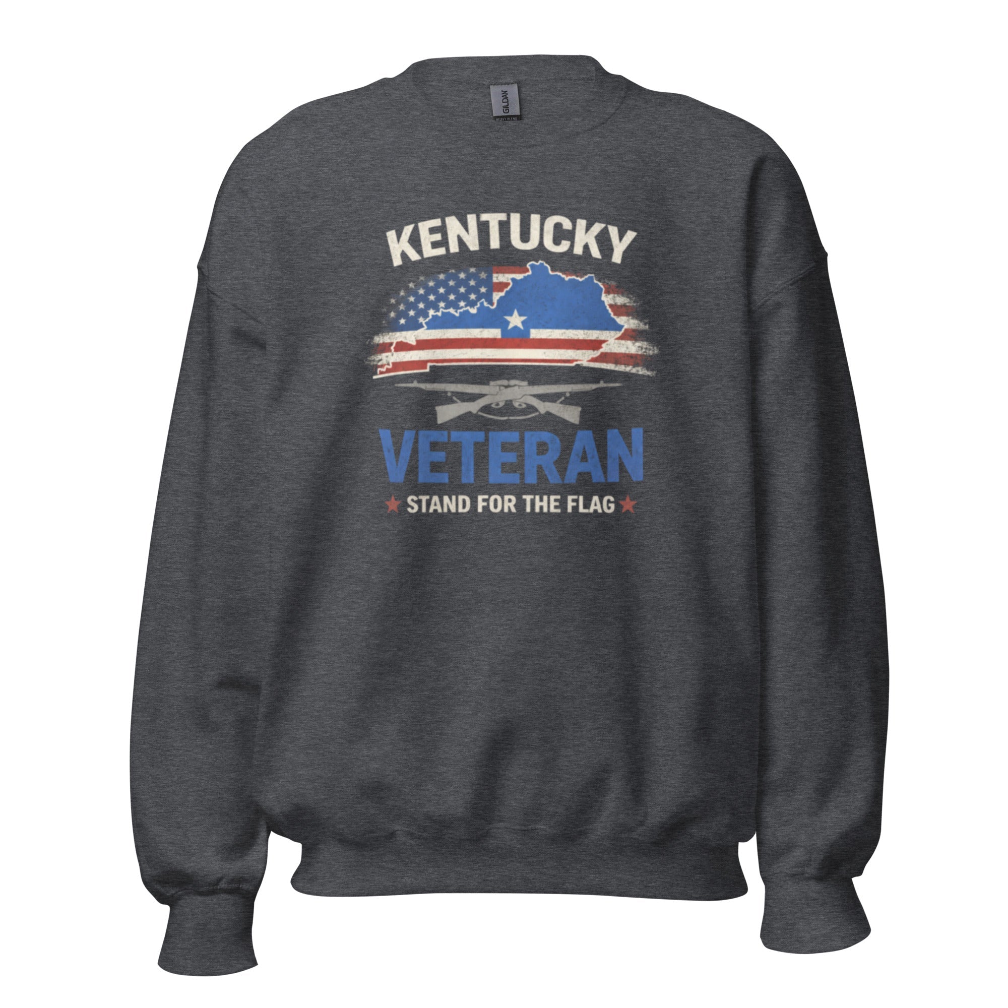 Kentucky Veteran Stand for the Flag Sweatshirt | Patriotic Warmth - Bluegrass Elite Apparel LLC