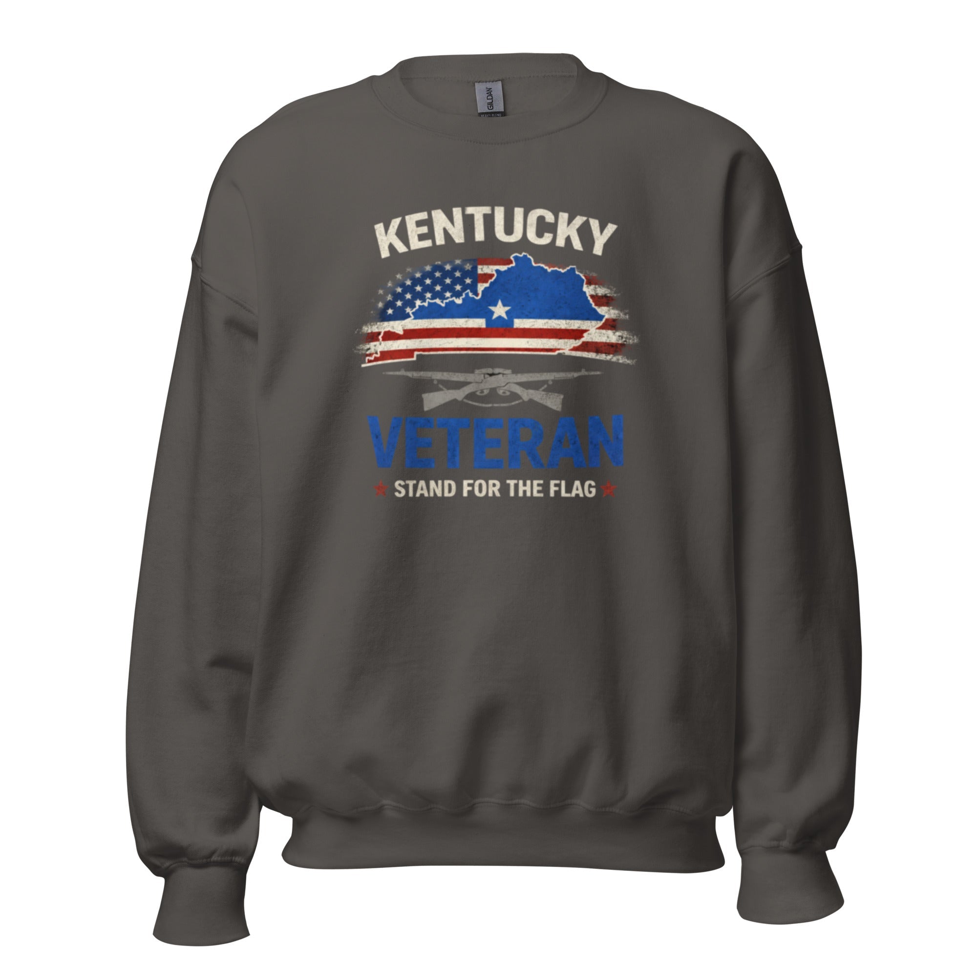 Kentucky Veteran Stand for the Flag Sweatshirt | Patriotic Warmth - Bluegrass Elite Apparel LLC