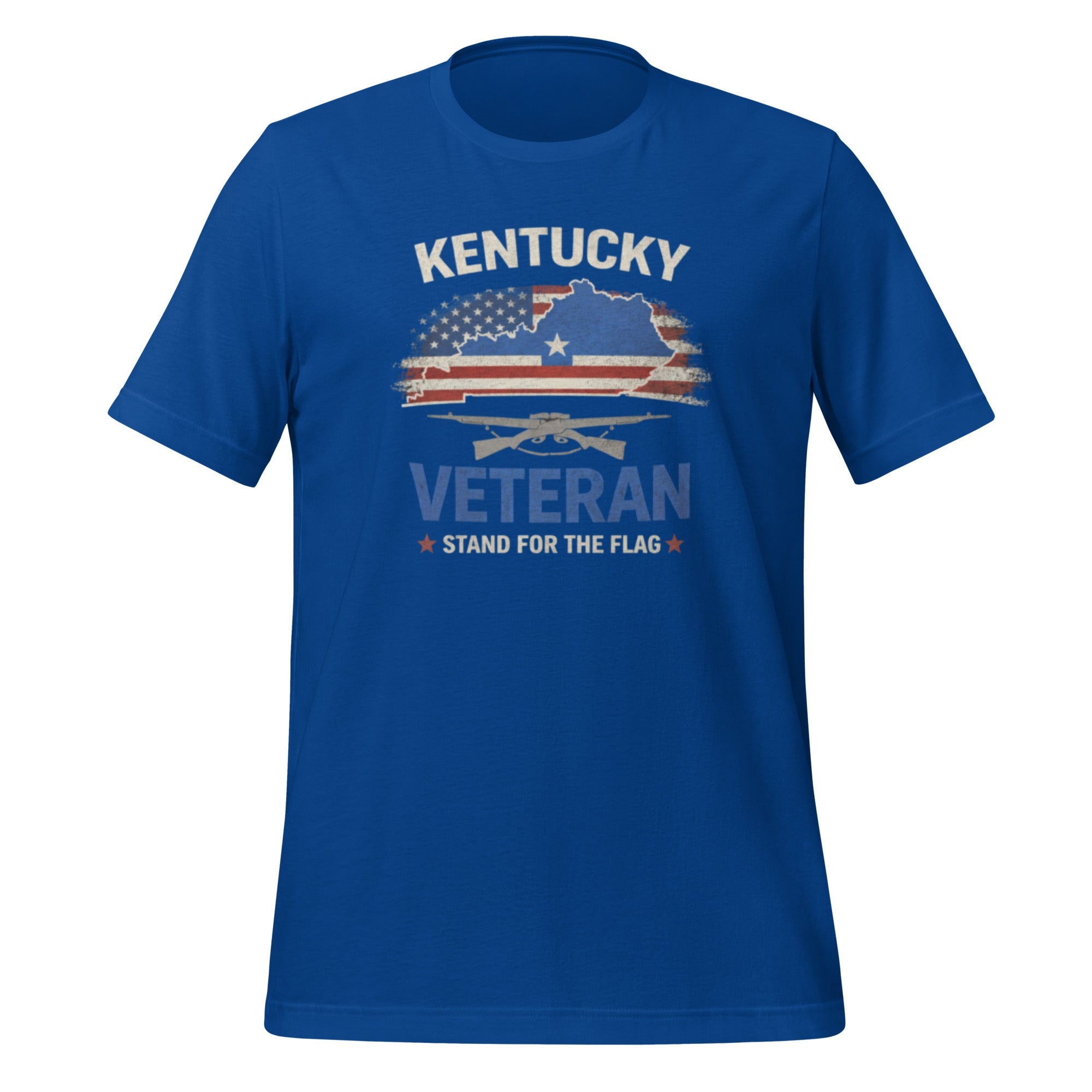 Kentucky Veteran Stand for the Flag T-Shirt | Patriotic Pride | Classic - Bluegrass Elite Apparel LLC
