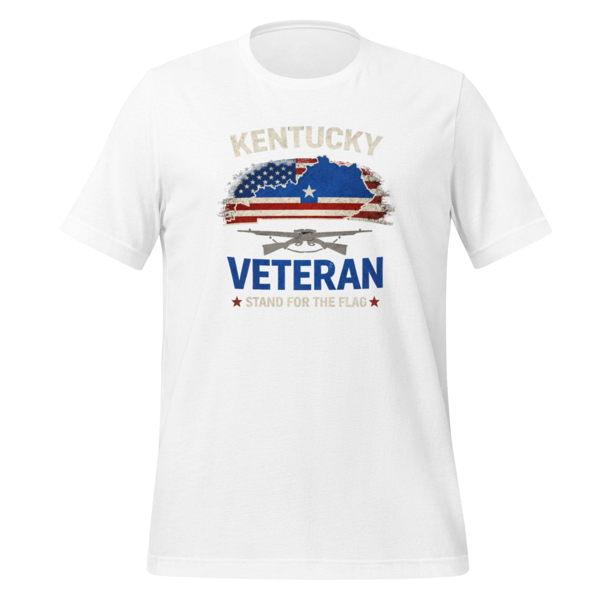 Kentucky Veteran Stand for the Flag T-Shirt | Patriotic Pride | Classic - Bluegrass Elite Apparel LLC