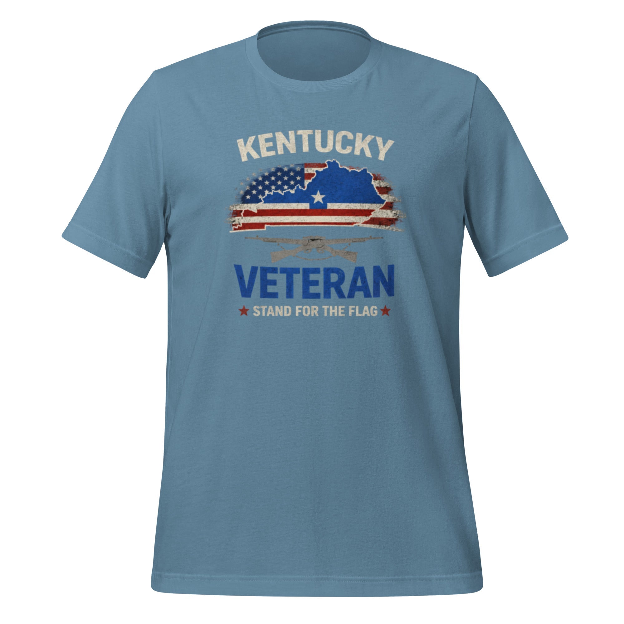 Kentucky Veteran Stand for the Flag T-Shirt | Patriotic Pride | Classic - Bluegrass Elite Apparel LLC