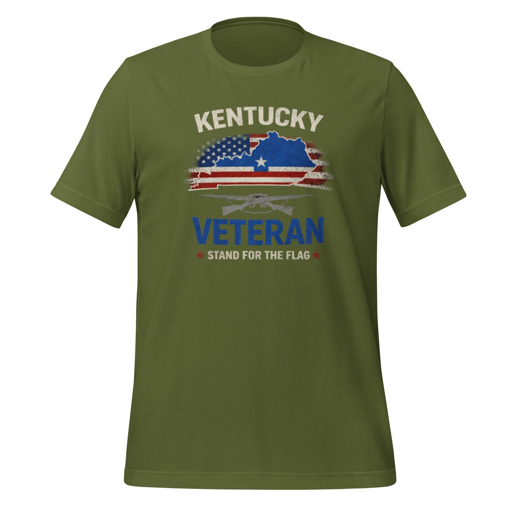 Kentucky Veteran Stand for the Flag T-Shirt | Patriotic Pride | Classic - Bluegrass Elite Apparel LLC