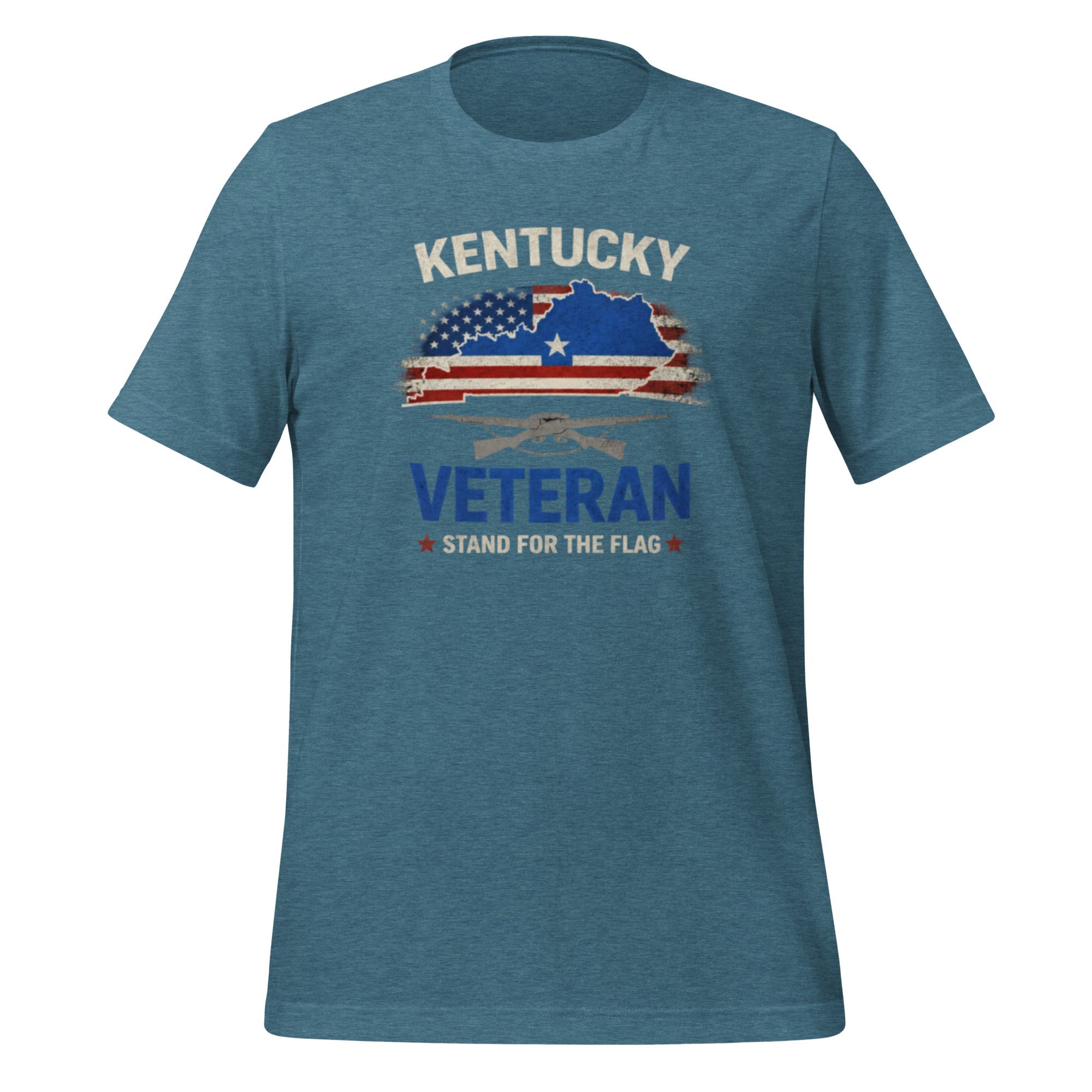 Kentucky Veteran Stand for the Flag T-Shirt | Patriotic Pride | Classic - Bluegrass Elite Apparel LLC