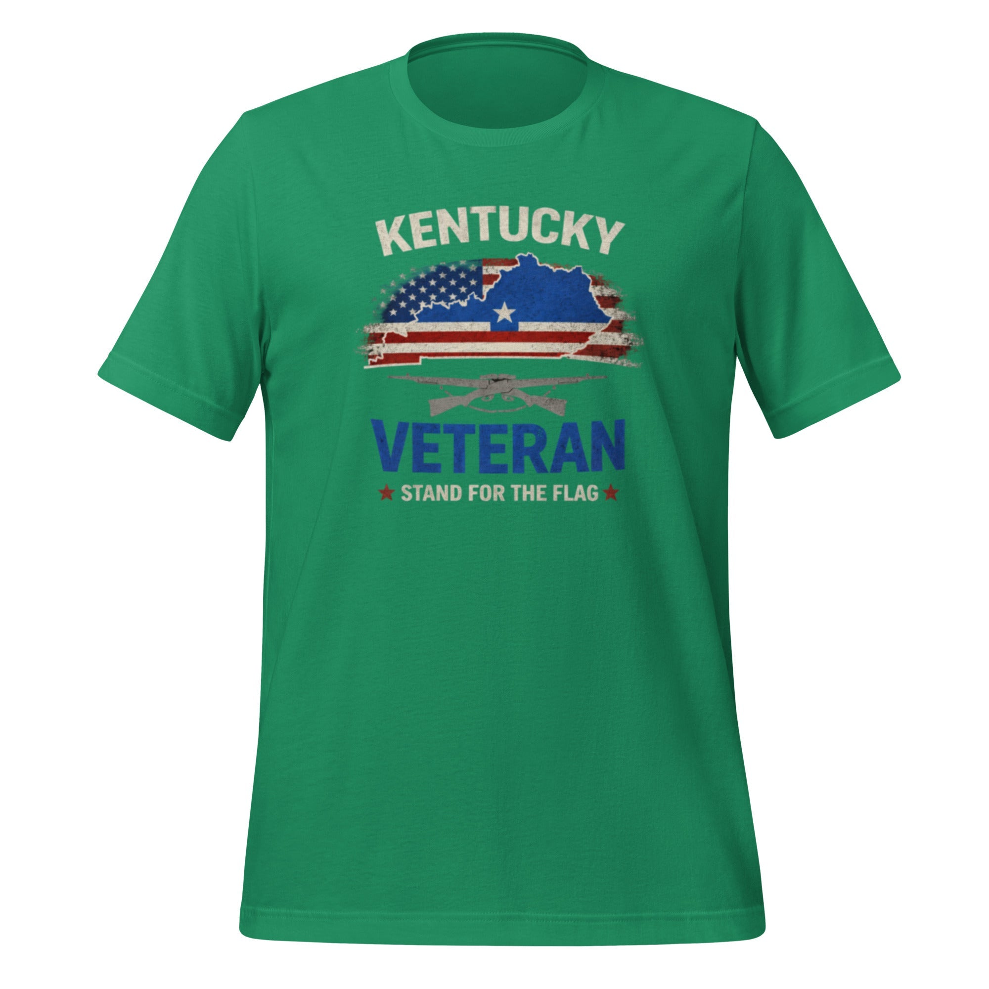 Kentucky Veteran Stand for the Flag T-Shirt | Patriotic Pride | Classic - Bluegrass Elite Apparel LLC
