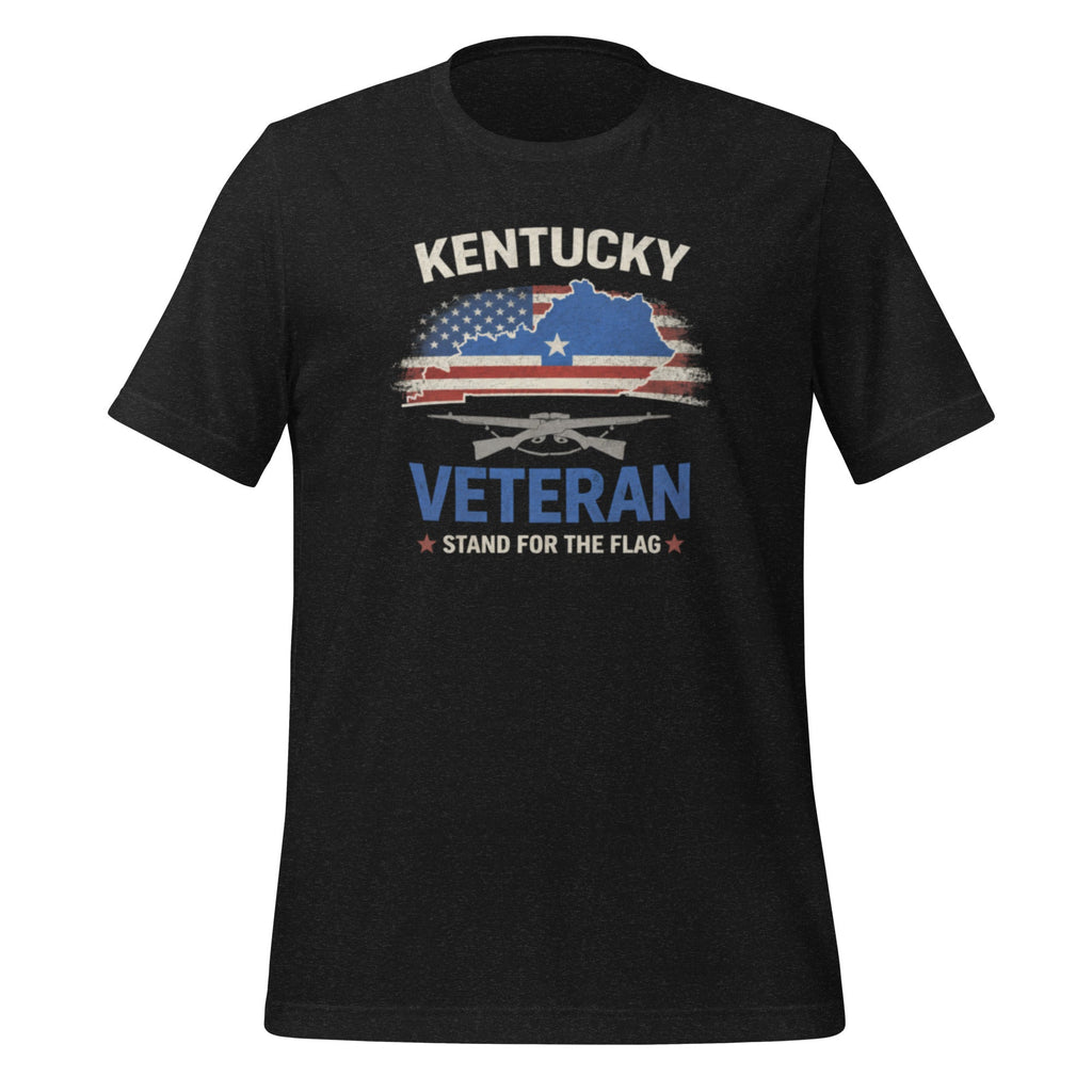 Kentucky Veteran Stand for the Flag T-Shirt | Patriotic Pride | Classic - Bluegrass Elite Apparel LLC
