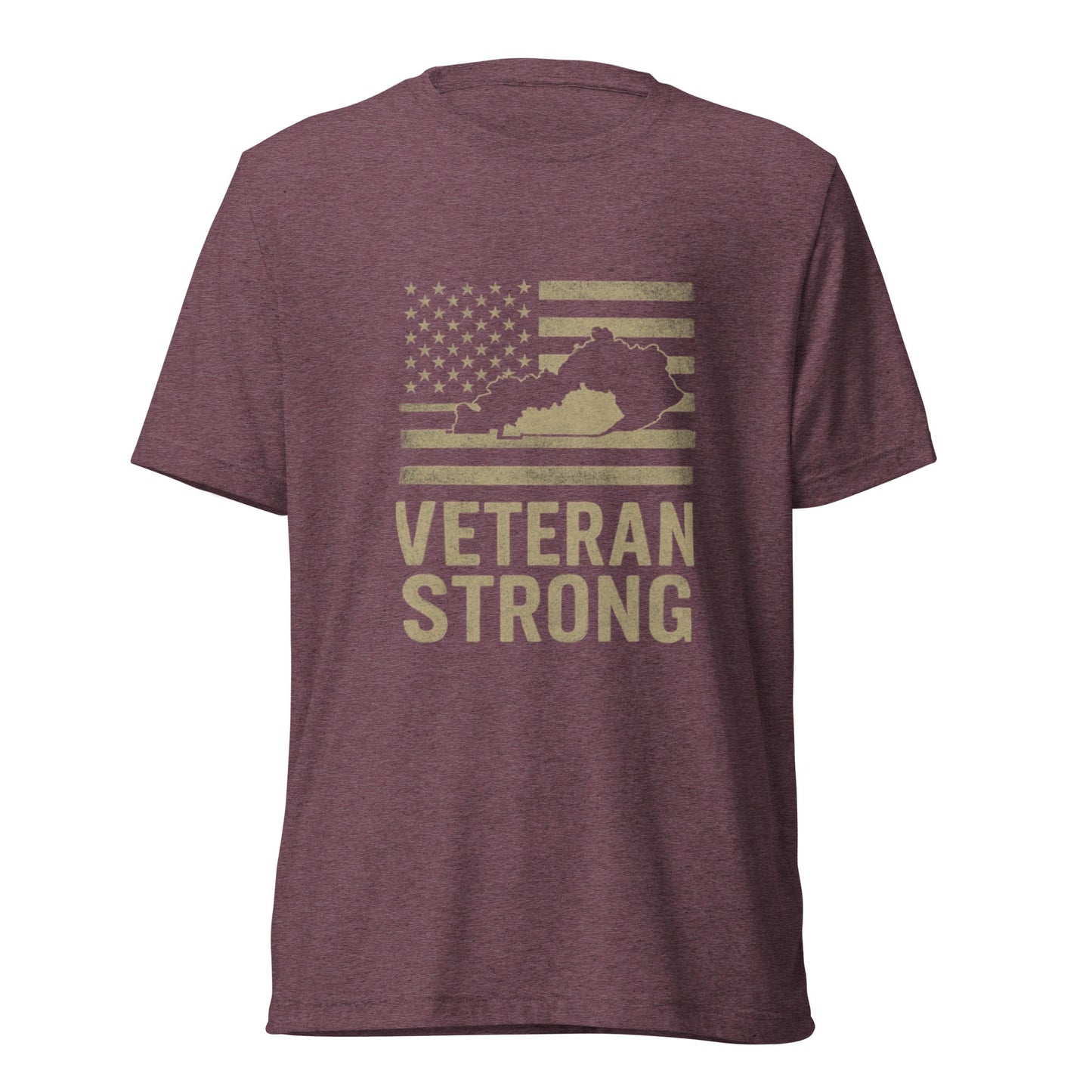 Kentucky Veteran Strong Tee | Military Pride & Bluegrass Heritage Shirt - Bluegrass Elite Apparel LLC