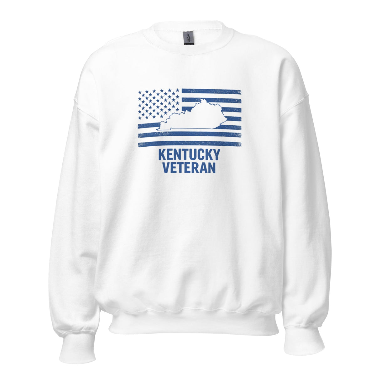 Kentucky Veteran Sweatshirt | State Flag Design | Unisex Fleece - Bluegrass Elite Apparel LLC