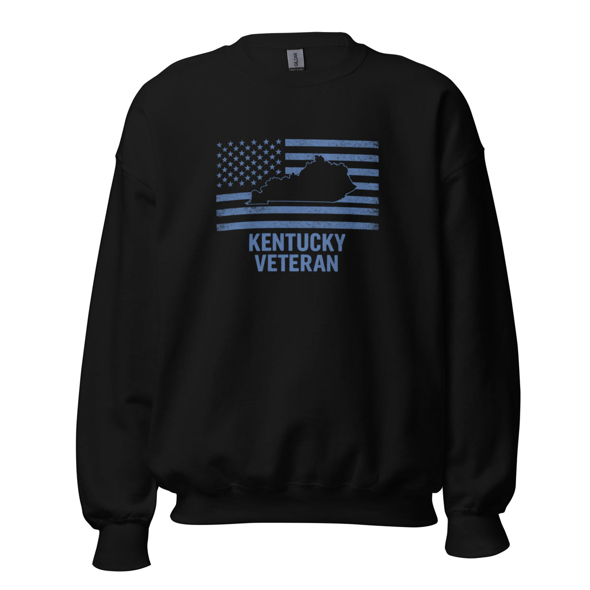 Kentucky Veteran Sweatshirt | State Flag Design | Unisex Fleece - Bluegrass Elite Apparel LLC