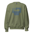 Kentucky Veteran Sweatshirt | State Flag Design | Unisex Fleece - Bluegrass Elite Apparel LLC