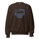 Kentucky Veteran Sweatshirt | State Flag Design | Unisex Fleece - Bluegrass Elite Apparel LLC