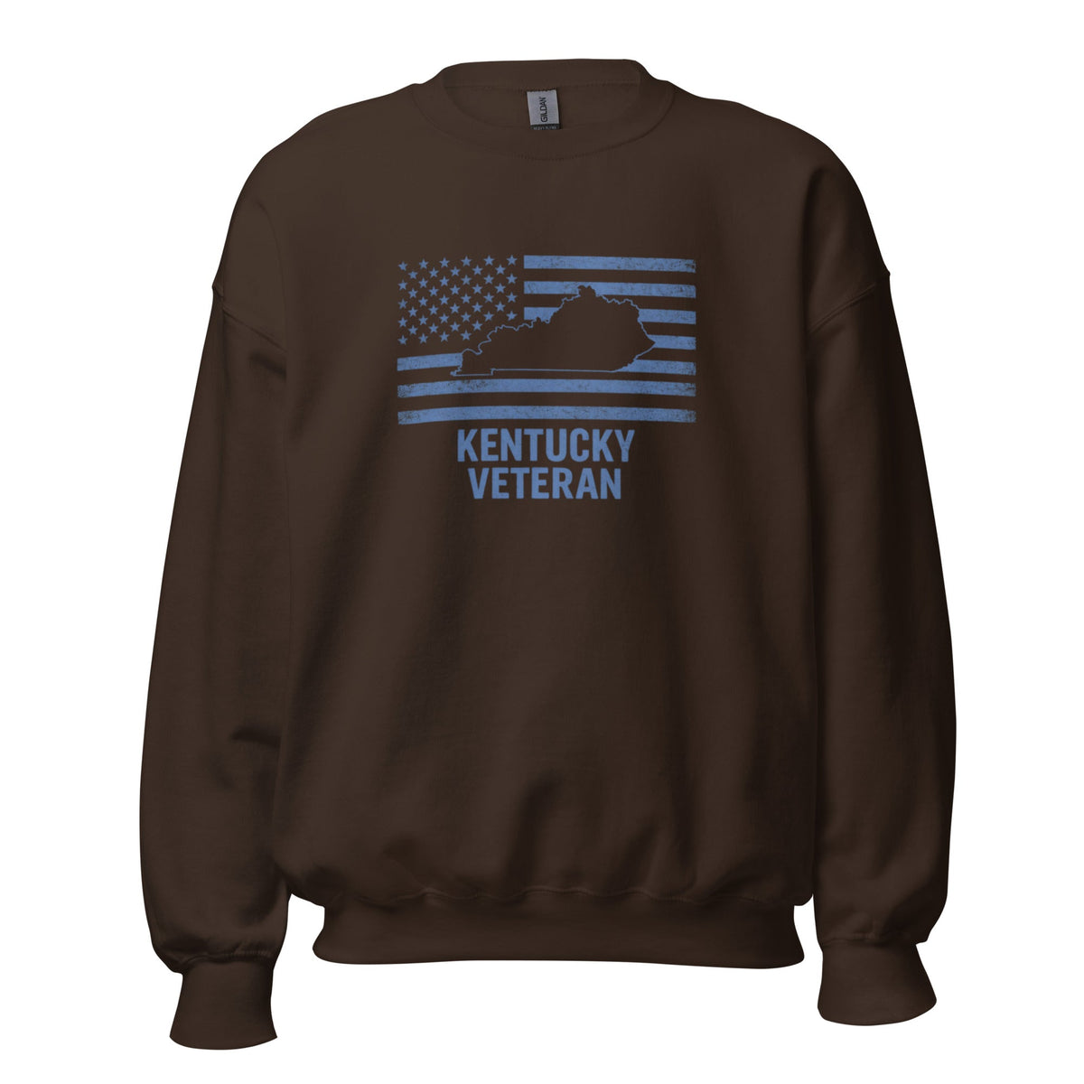 Kentucky Veteran Sweatshirt | State Flag Design | Unisex Fleece - Bluegrass Elite Apparel LLC