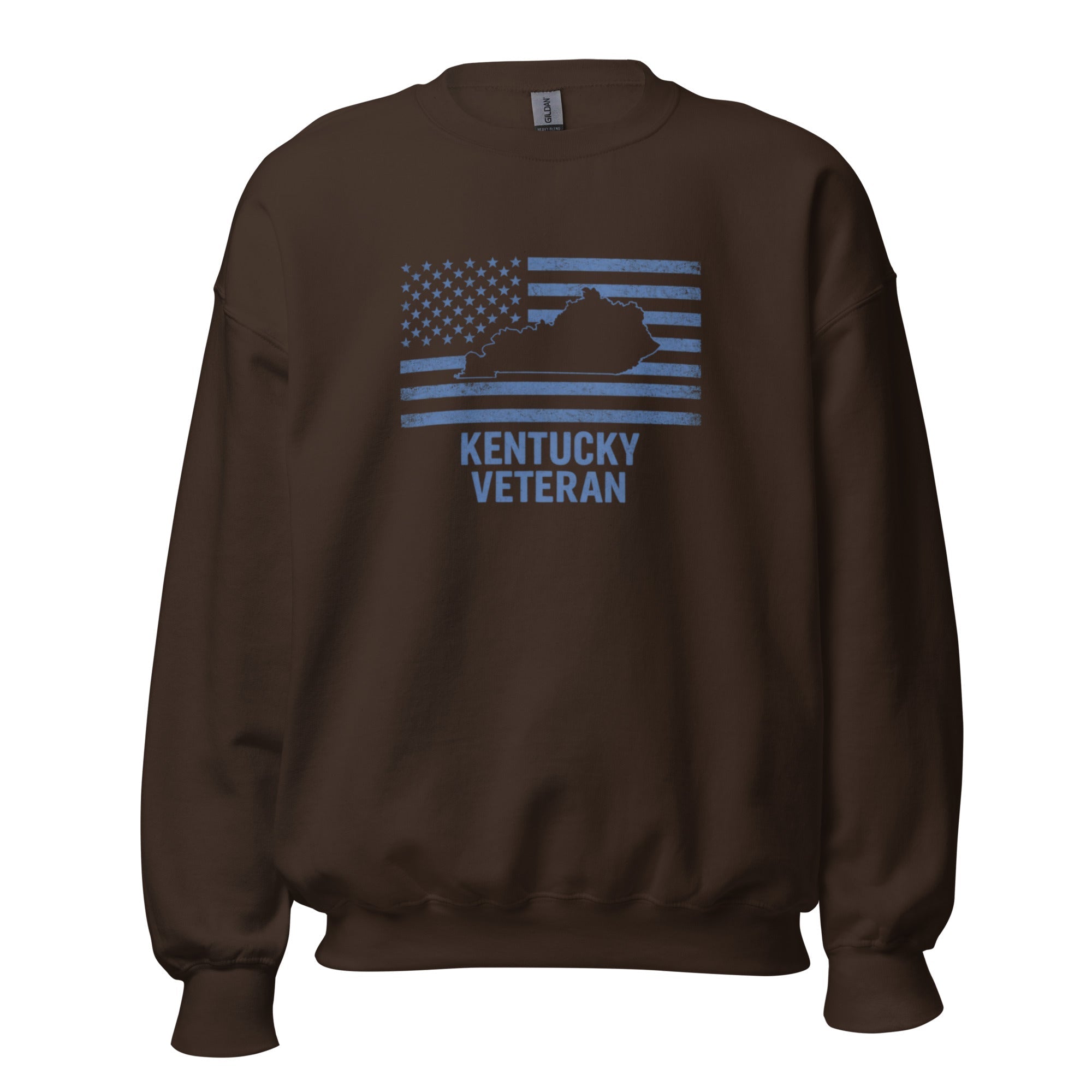 Kentucky Veteran Sweatshirt | State Flag Design | Unisex Fleece - Bluegrass Elite Apparel LLC