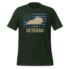 Kentucky Veteran T-Shirt | Blue Line Flag Design | Classic - Bluegrass Elite Apparel LLC