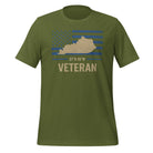 Kentucky Veteran T-Shirt | Blue Line Flag Design | Classic - Bluegrass Elite Apparel LLC