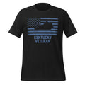 Kentucky Veteran T-Shirt | State Flag Design | Classic Cotton - Bluegrass Elite Apparel LLC