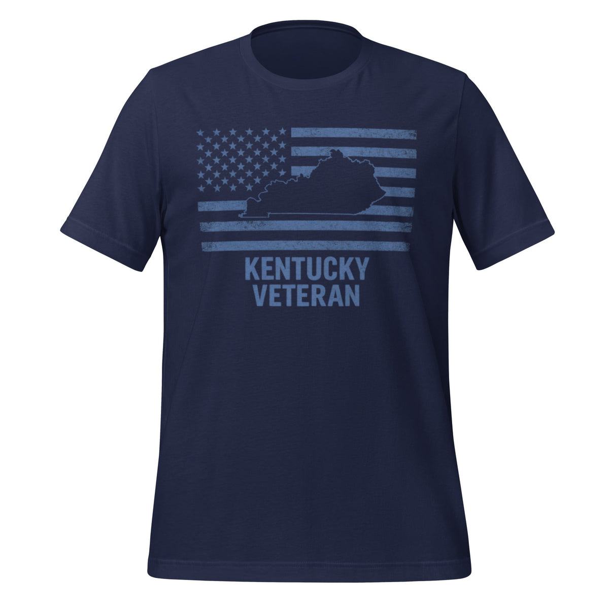 Kentucky Veteran T-Shirt | State Flag Design | Classic Cotton - Bluegrass Elite Apparel LLC