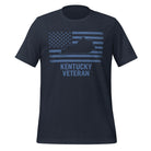 Kentucky Veteran T-Shirt | State Flag Design | Classic Cotton - Bluegrass Elite Apparel LLC
