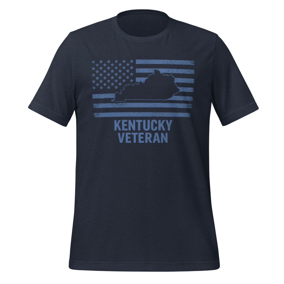 Kentucky Veteran T-Shirt | State Flag Design | Classic Cotton - Bluegrass Elite Apparel LLC