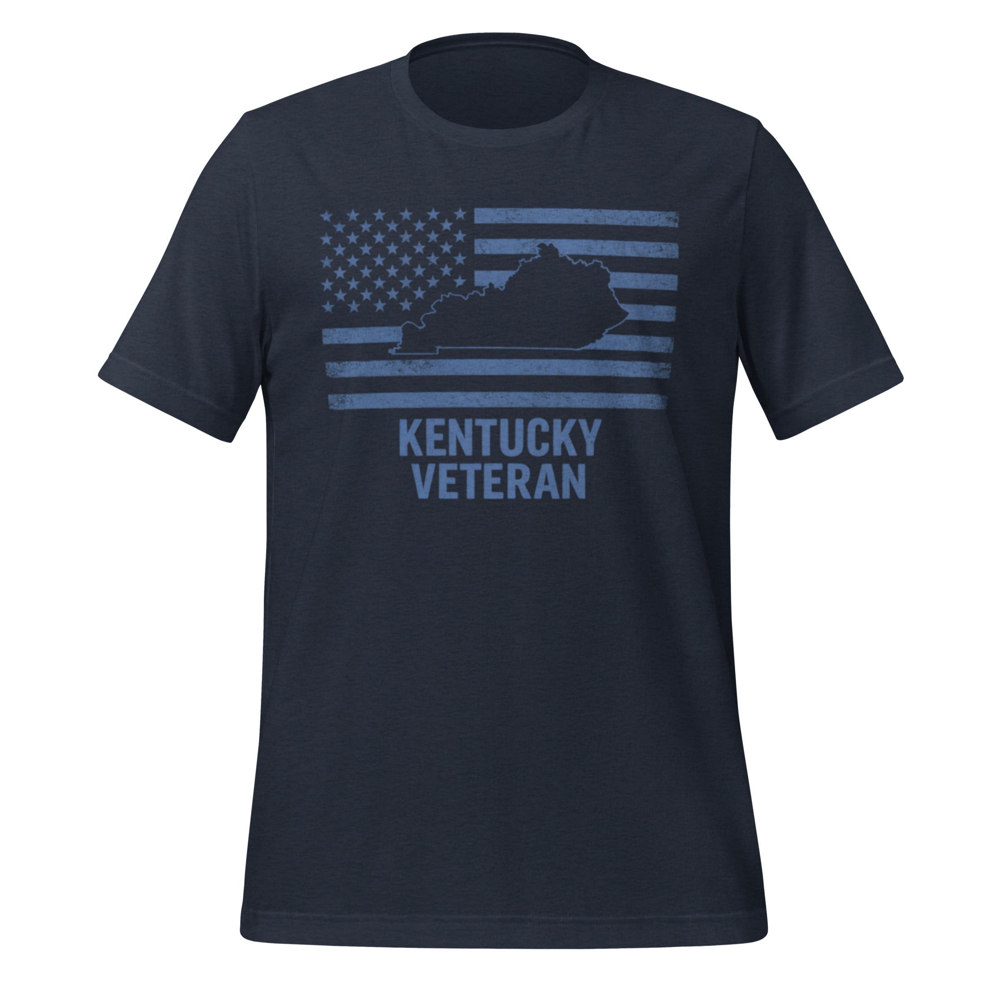 Kentucky Veteran T-Shirt | State Flag Design | Classic Cotton - Bluegrass Elite Apparel LLC